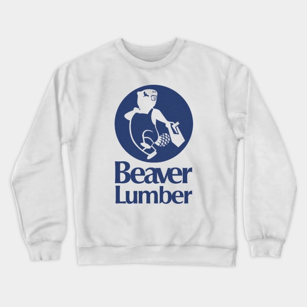 Beaver Lumber Vintage Crewneck Sweatshirt by Enzy Diva